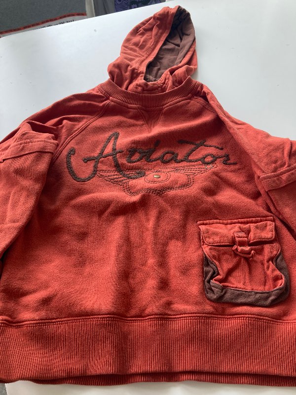 Långärmad tröja med luva