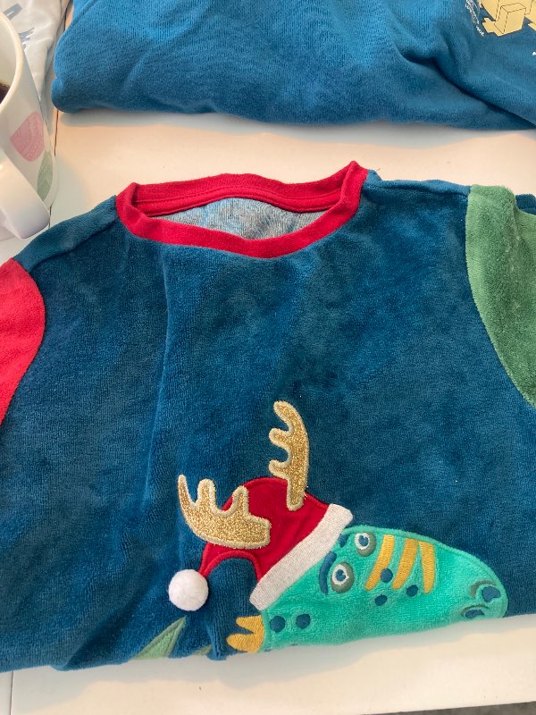 Långärmad julmotiv