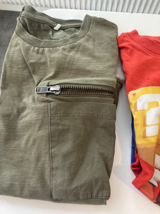 T-shirt dragkedja
