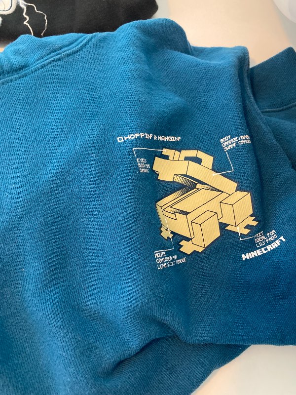 Tröja med luva minecraft