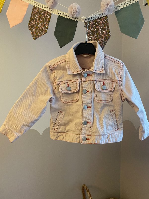 Stretchig jeansjacka