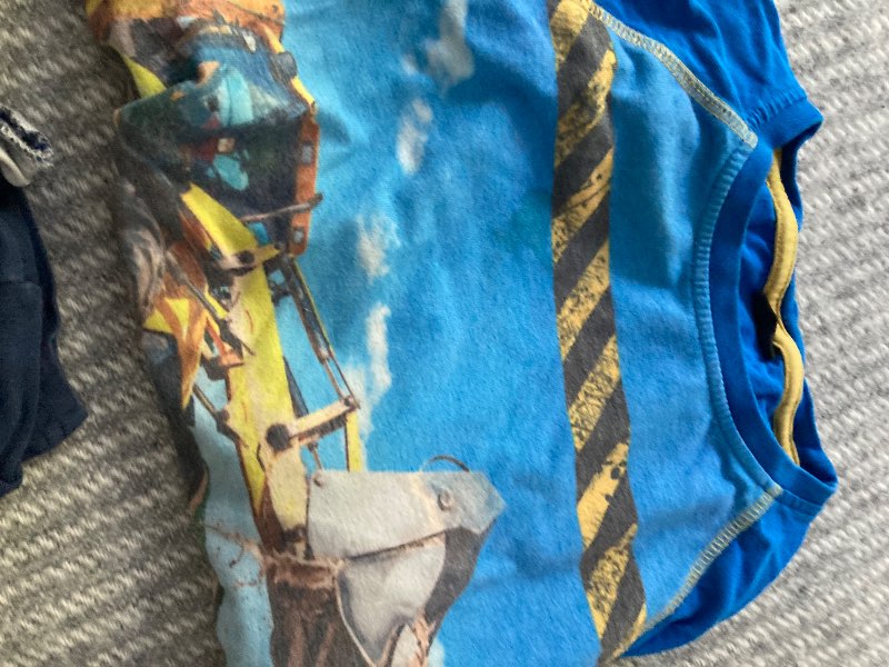 T-shirt grävmaskin långärmad