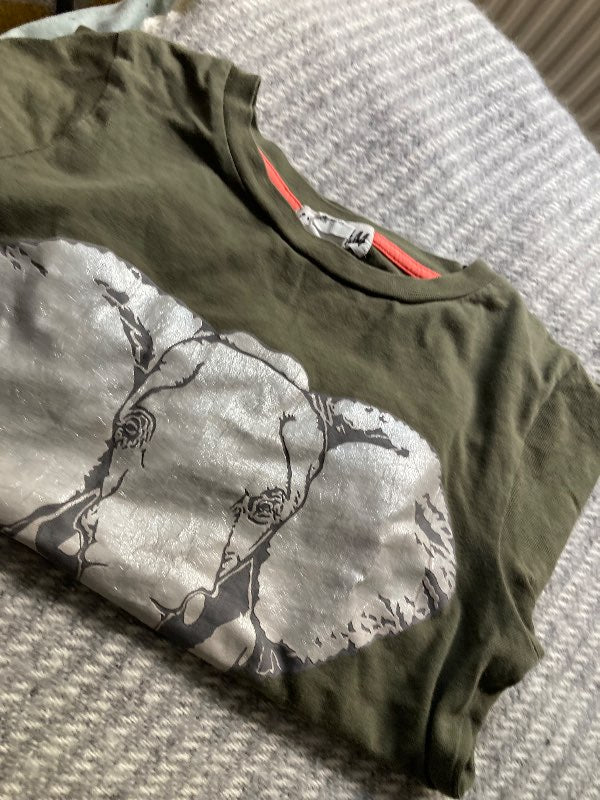 T-shirt långärmad elefant