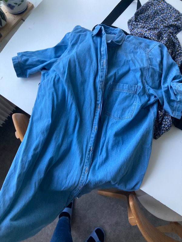 Skjortklänning denim