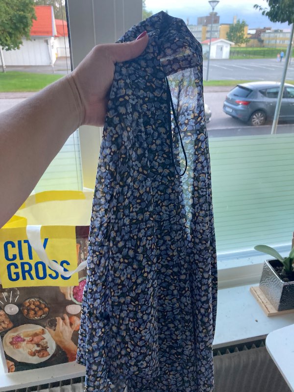 Blommig kimono