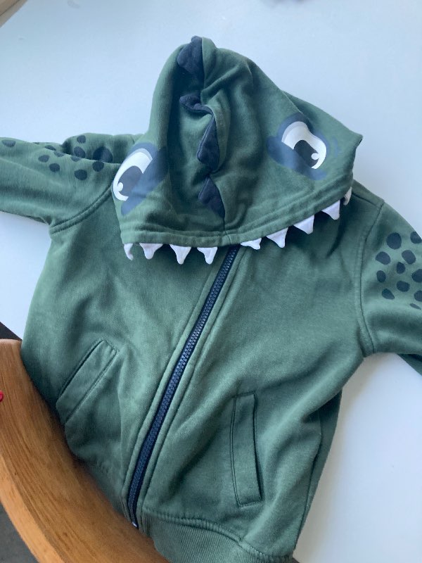 Kofta luva med tänder