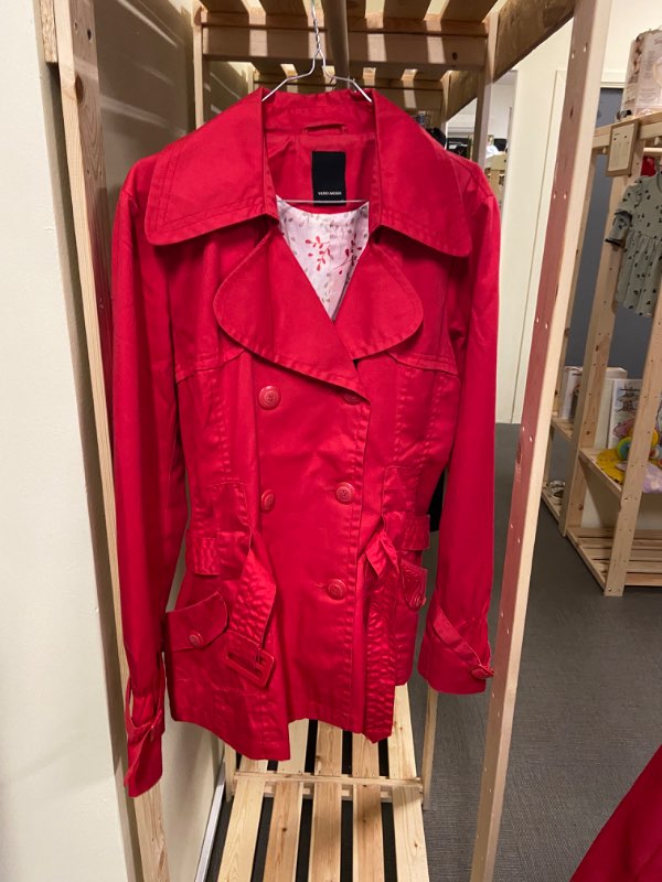 Röd jacka