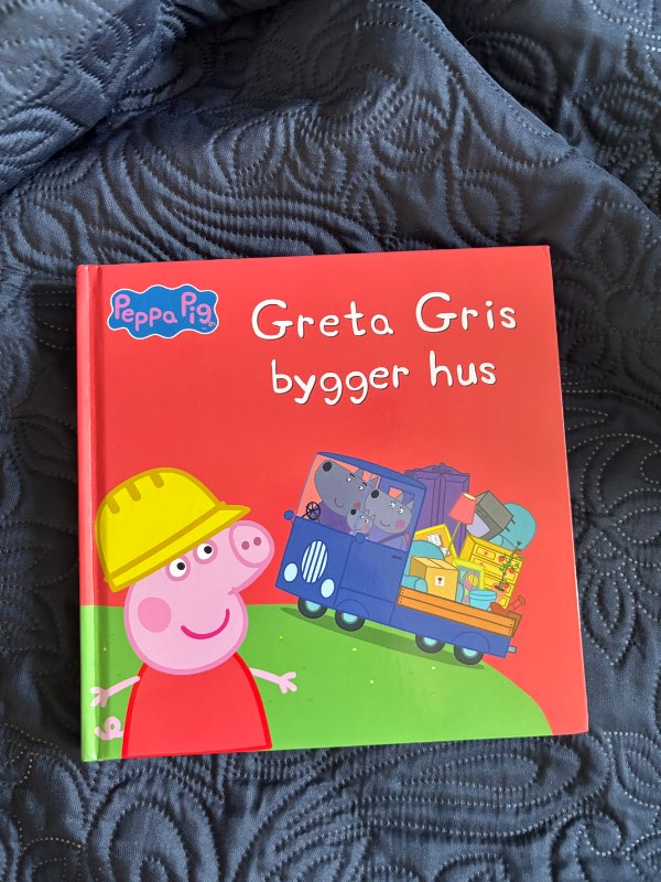 Bok Greta gris bygger