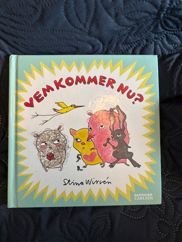 Bok vem kommer nu