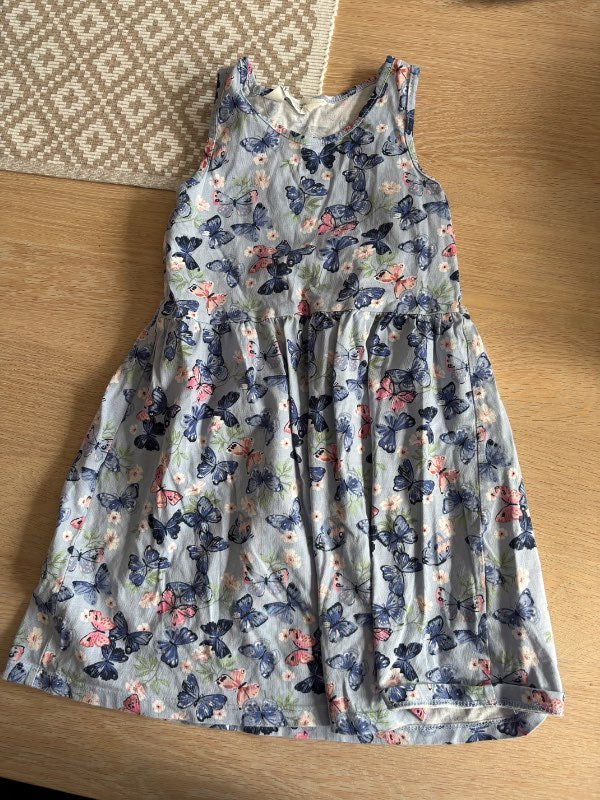 Klänning fjärilar HM