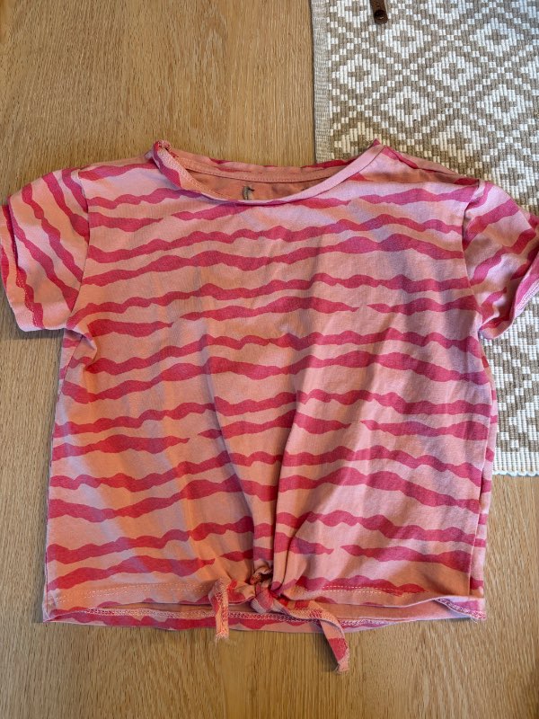 Magtröjja rosa ränder