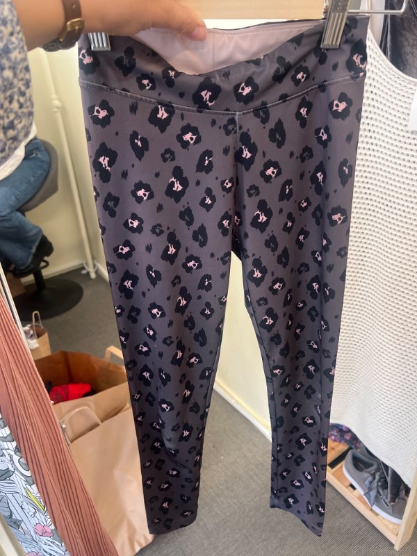 Träningsbyxa leopard