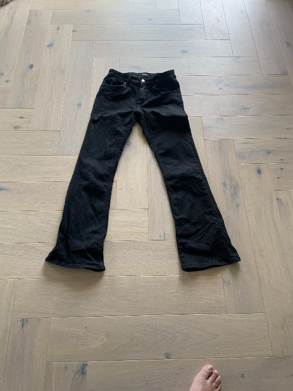 Only Svarta Jeans utsvängda