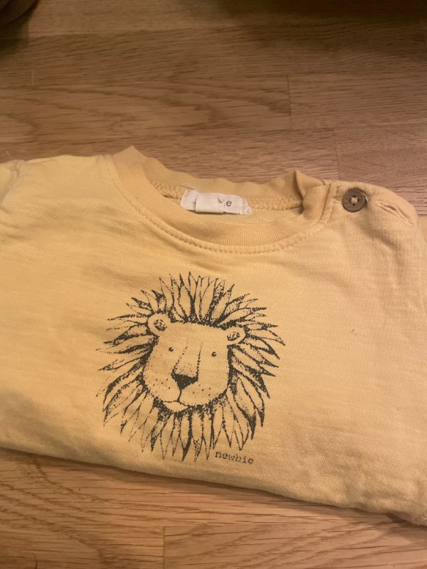 Newbie tröja gul 68