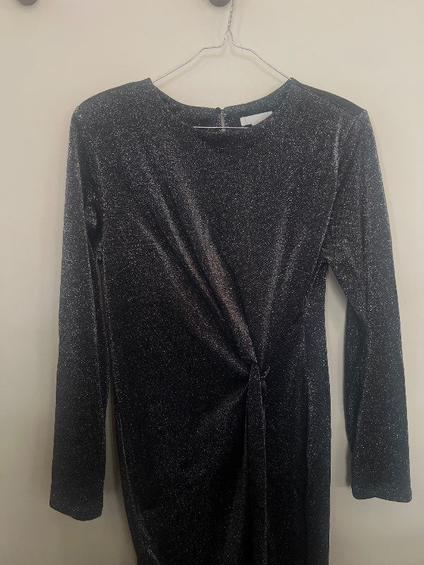 H&M klänning glittrigt