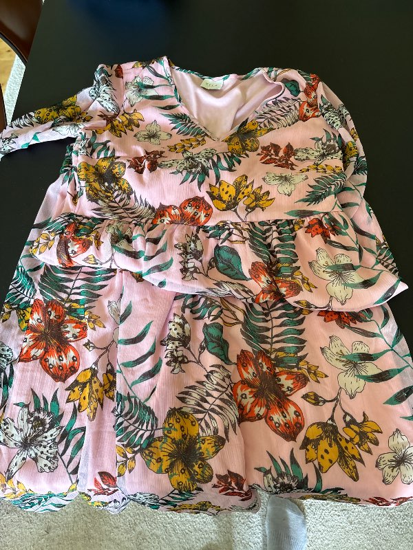 Långärmad långklänning