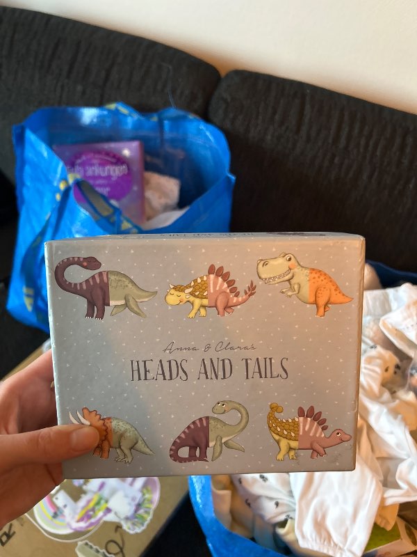 Heads and tails cards