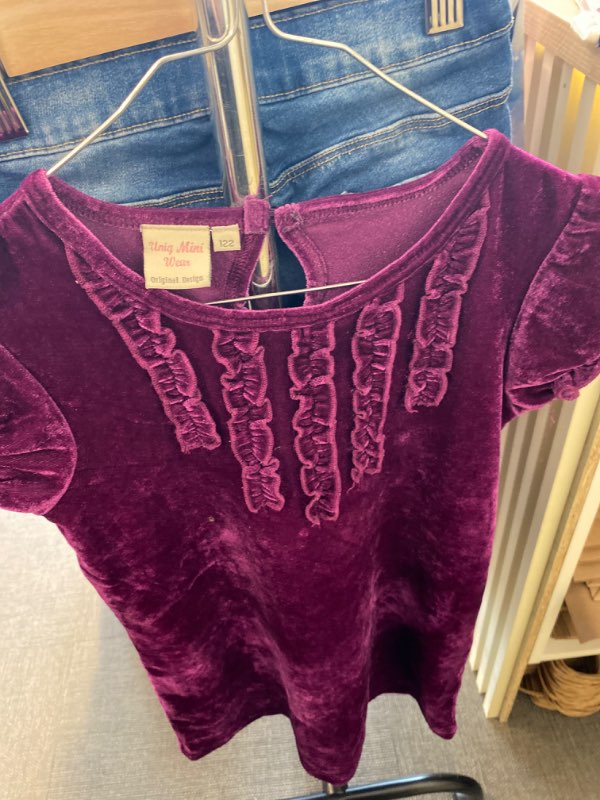 Lila Sammets Klänning