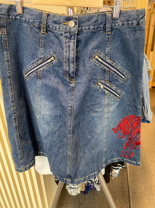 Jeans Kjol Tiger