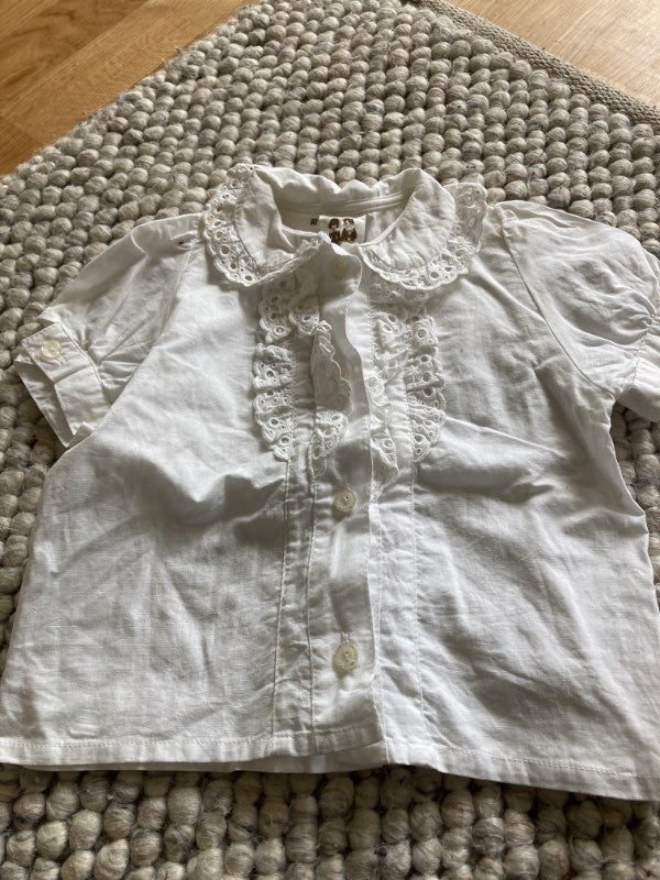 Blus vit