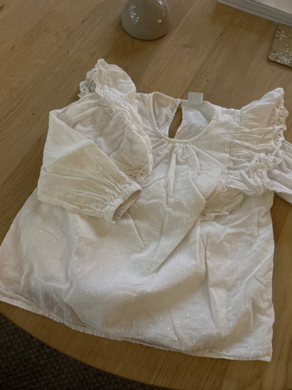 Vit blus från Lindex