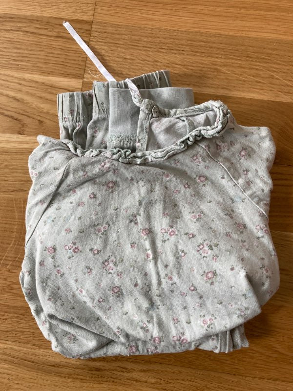 Blommigt pyjamas set