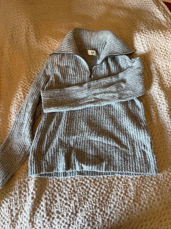 OBJECT grå stickad tröja