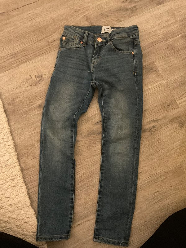 Blåa jeans