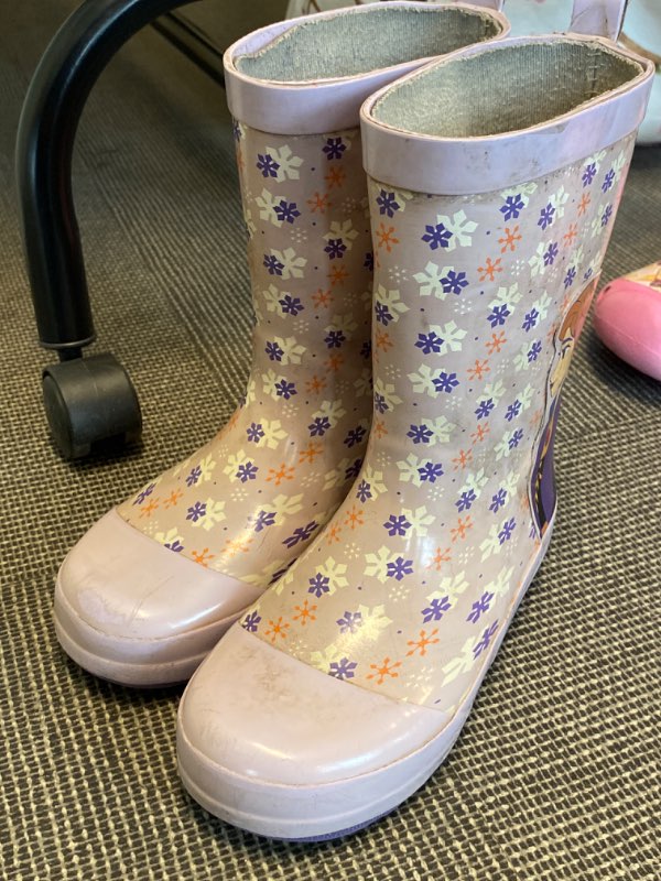 Stövlar Blommor