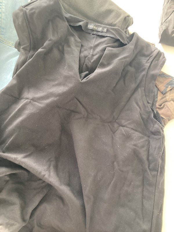 Top svart Stockholm ön