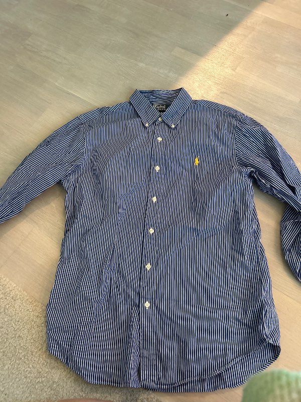 Ralph Lauren - blå/vit skjorta