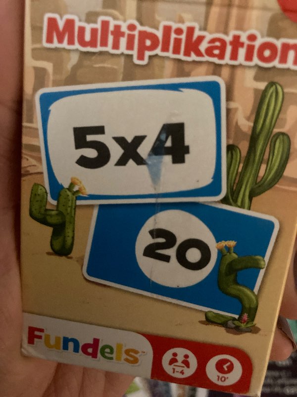 Kortlek multiplikation