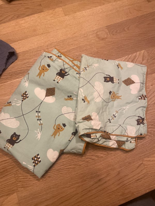 Påslakan till vagntäcke/kudde