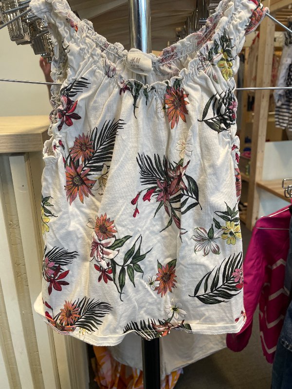 H&M blommig klänning