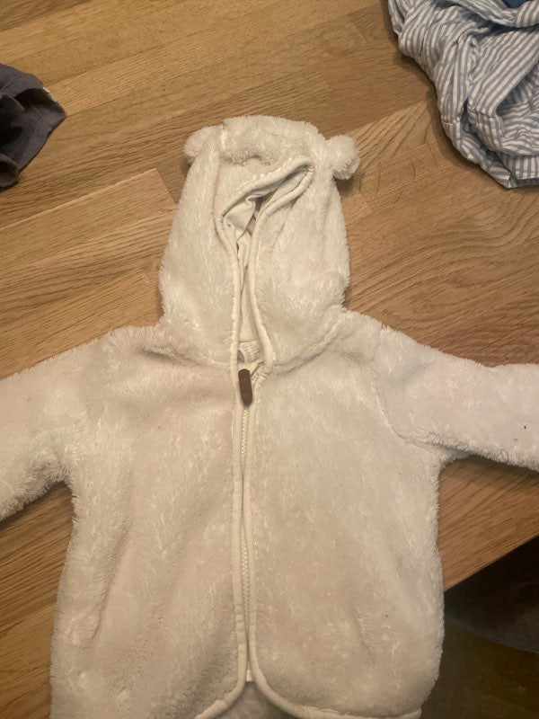 H&M Kofta björnöron vit 62