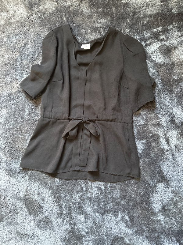 Svart blus Vila