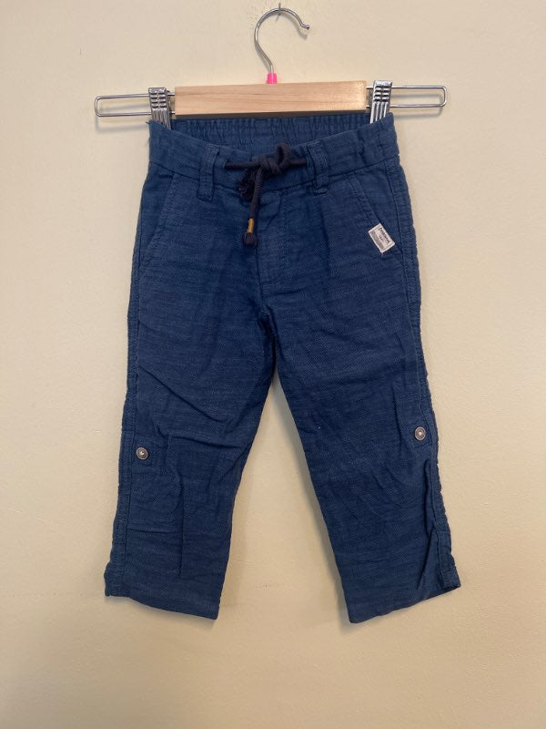 H&M mörk blå byxor