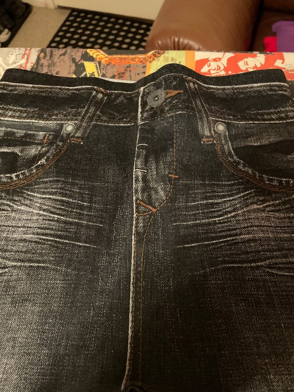 Nya fodrade svarta leggings