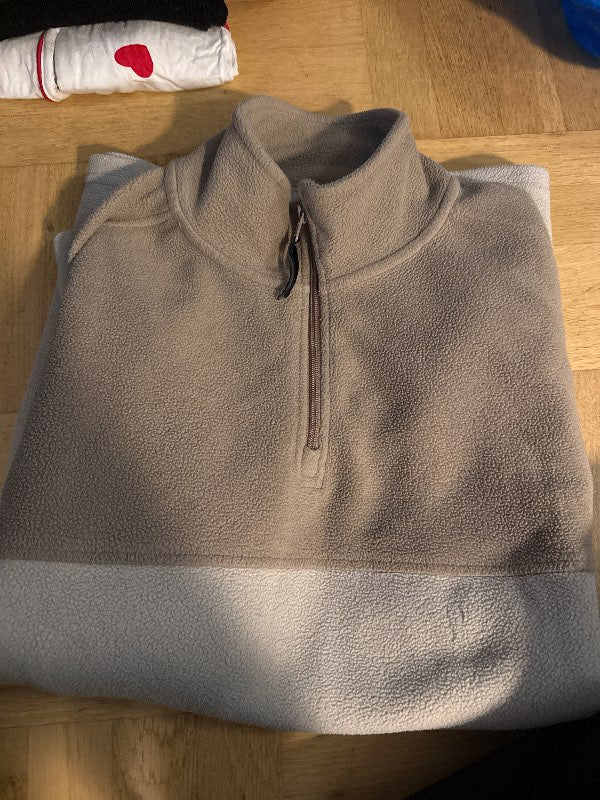 Brun/beige fleece