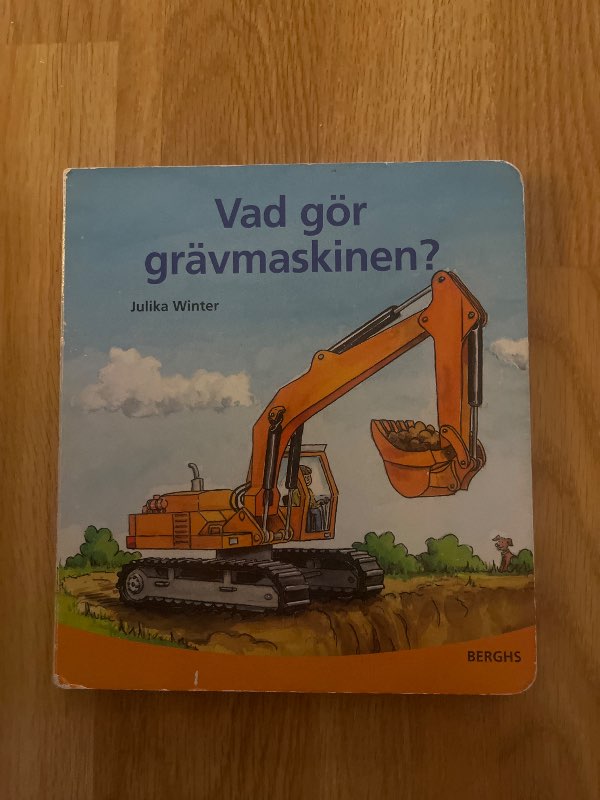 Vad gör grävmaskinen