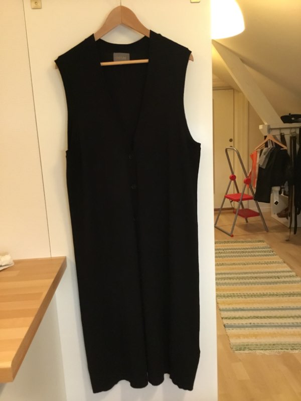 Culture Lång stickad väst