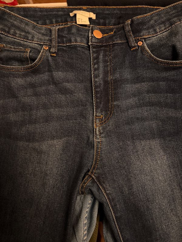 Jeans mörkblå hm