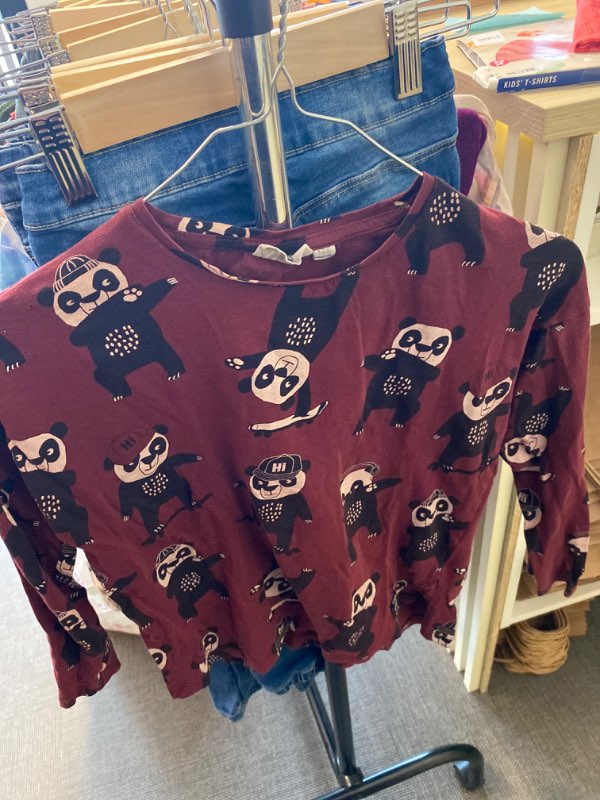 Panda Tröja Röd