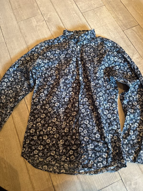 Mönstrad herrskjorta