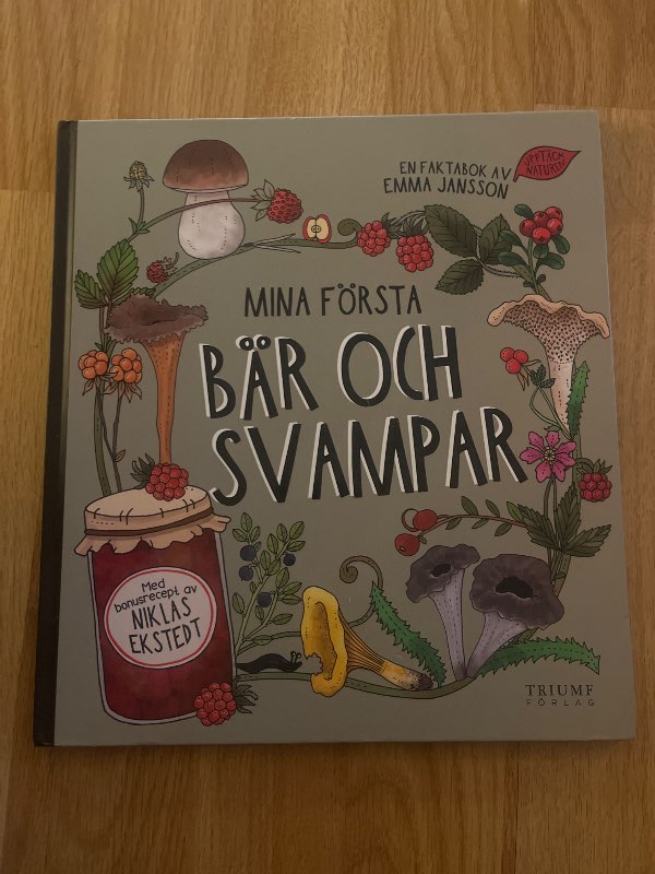 Mina första bär och svampar