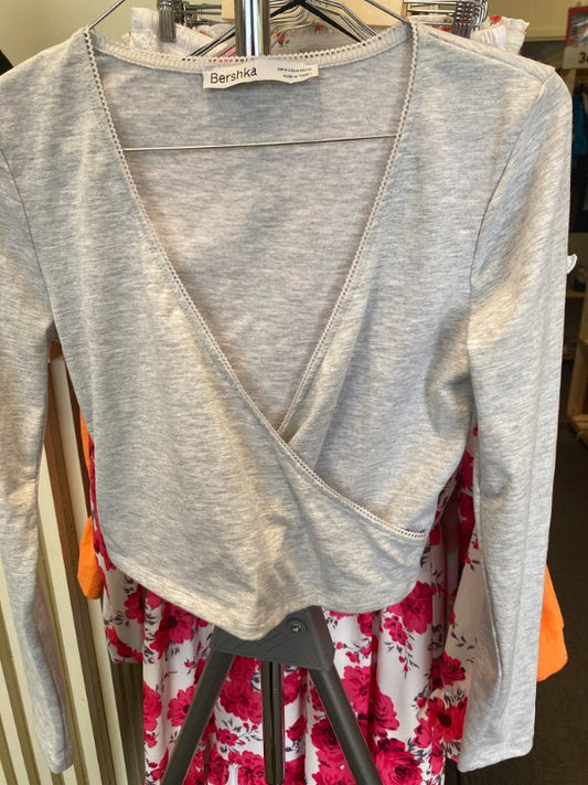 Bershka grå wrap