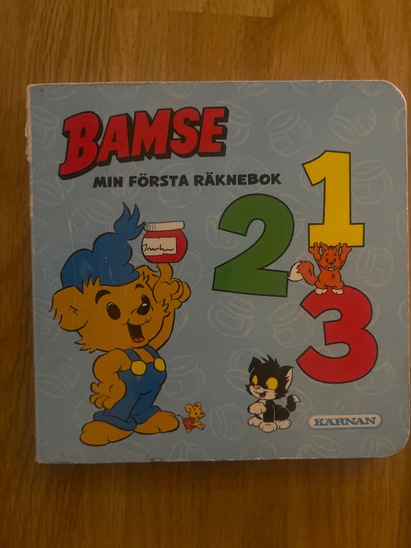 Min första räknebok Bamse